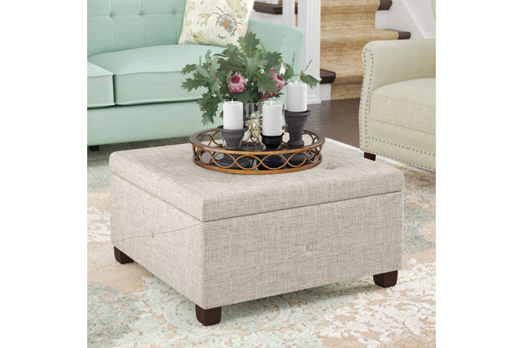 Abston tufted deals cocktail ottoman